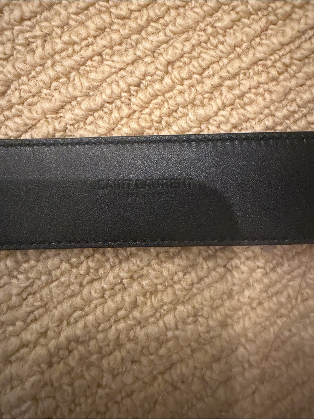 YSL YVES SAINT LAURENT LA 66 BUCKLE BELT - Picture 8 of 10